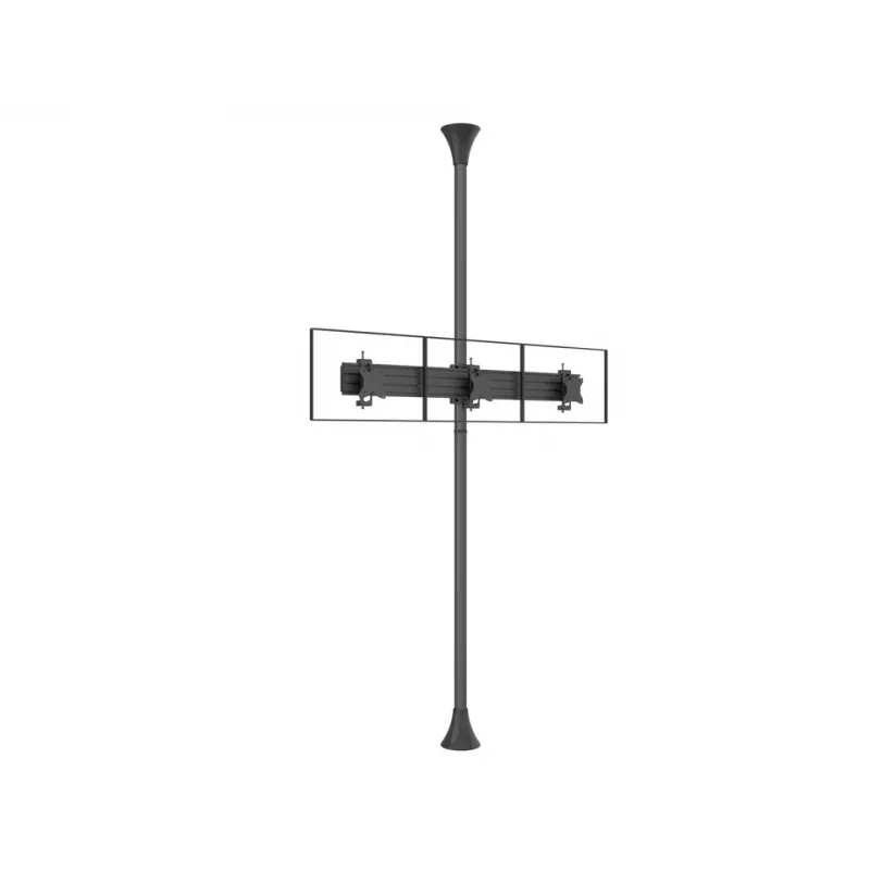 Multibrackets M Pro Series - Monitor Mount Flex Pro 75/100, Uchwyt, Czarny, Stal, 20 kg, Sufit/Podłoga, Pro Series