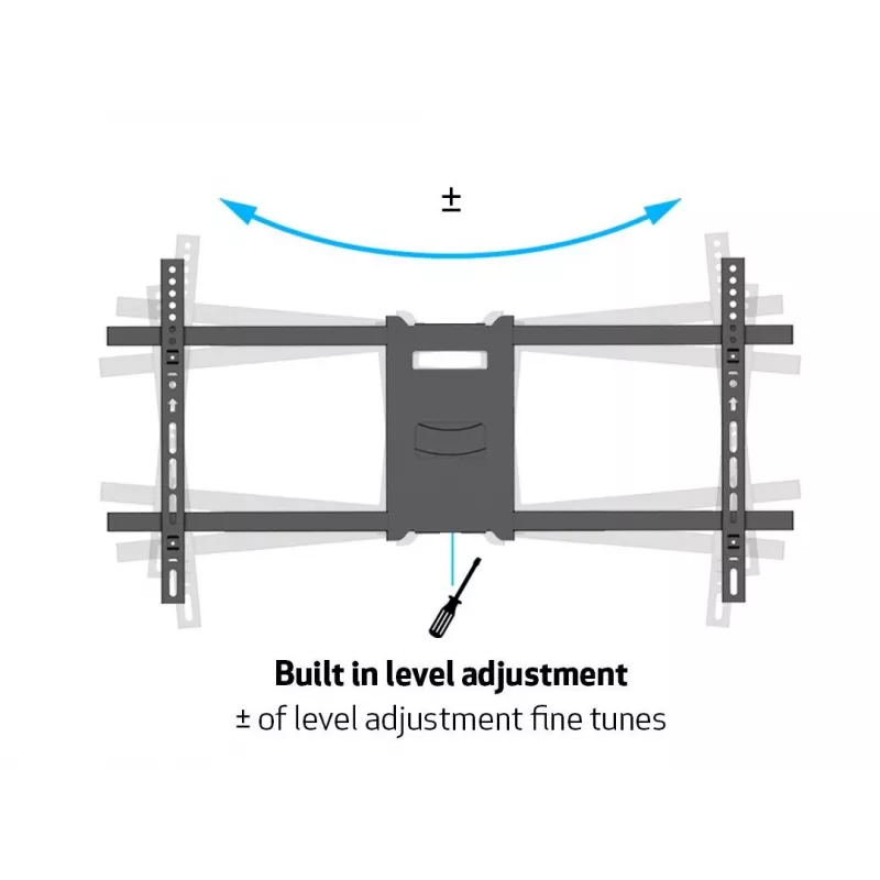 Multibrackets M Uniwersalne Ramię Długiego Zasięgu 1010mm HD Pojedyncze 40kg 42-75 cali