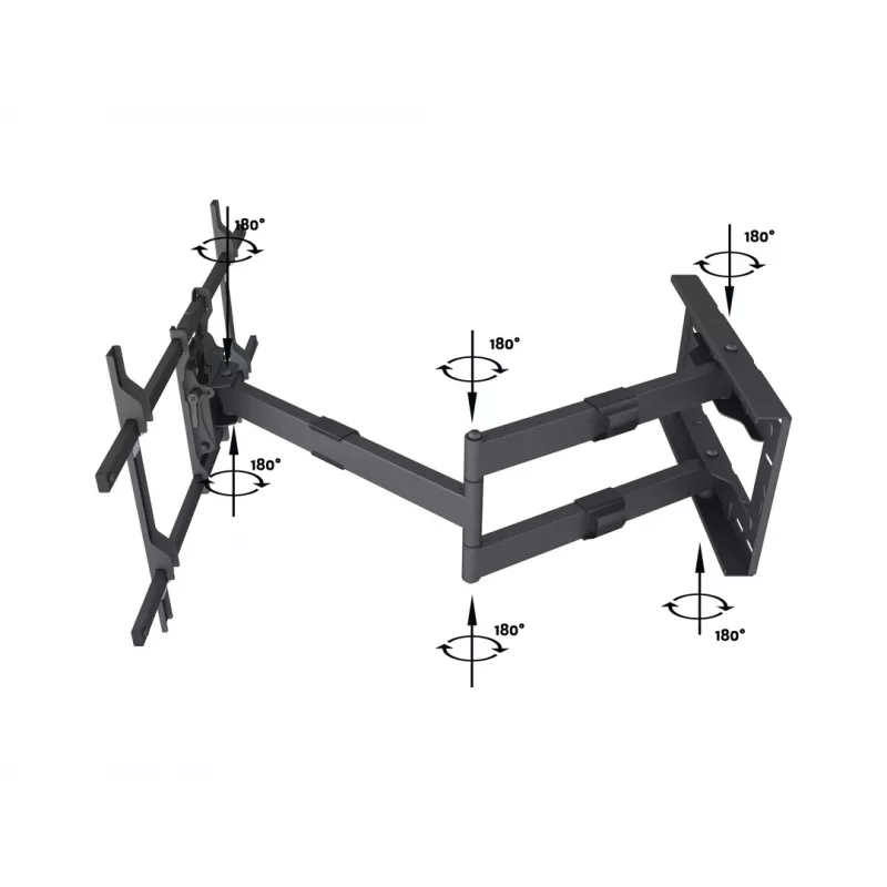 Multibrackets M Uniwersalne Ramię Długiego Zasięgu 1010mm HD Pojedyncze 40kg 42-75 cali