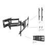 Multibrackets M Uniwersalne ramię o długim zasięgu 910 mm HD, Dual