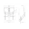 Uchwyt, Multibrackets, M Pull Down Full Motion Flexarm
