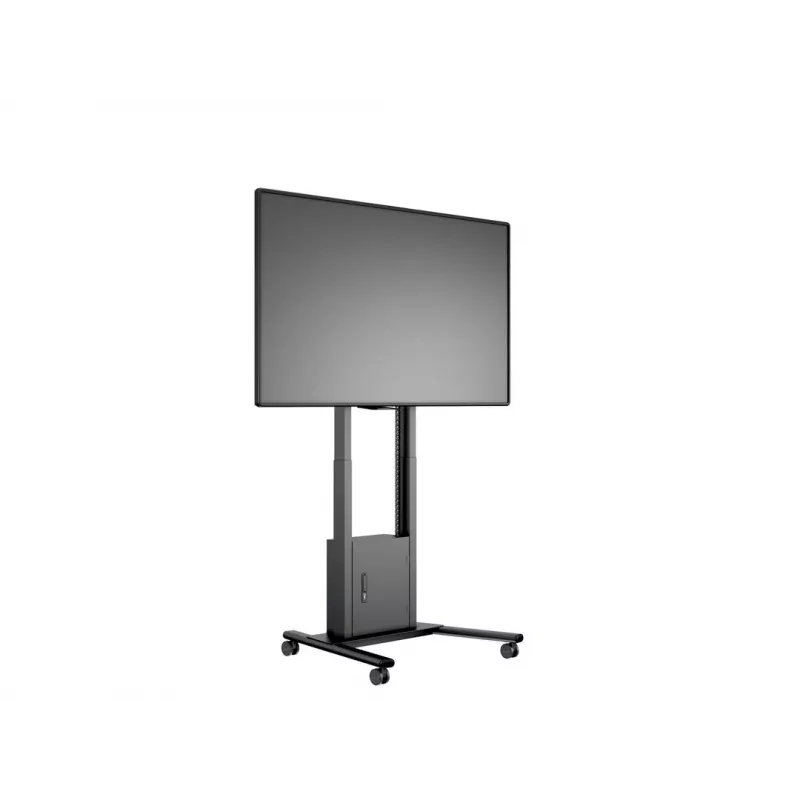 Multibrackets M Motorized Floorstand 120 kg Czarny incl cabinet & camerashelf