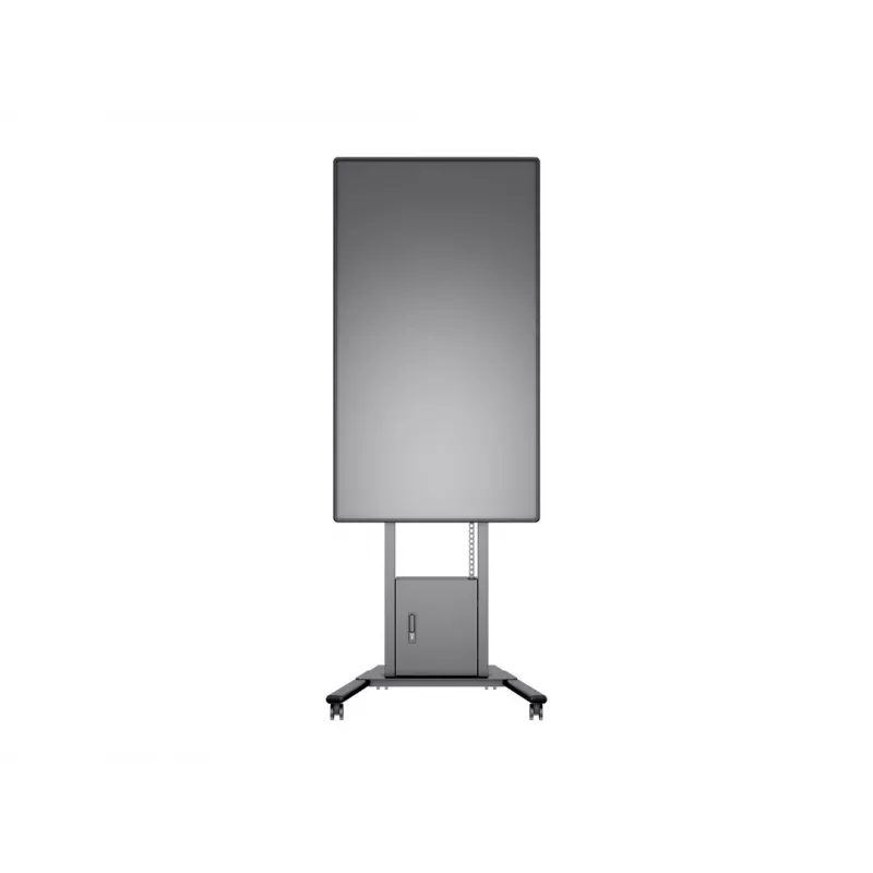 Multibrackets M Motorized Floorstand 120 kg Czarny incl cabinet & camerashelf