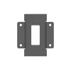 Płyta urządzenia Multibrackets M Pro Series Płyta łącząca Czarna Stal 2.1 kg