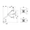 Multibrackets M VESA Gas Lift XL Single Czarny