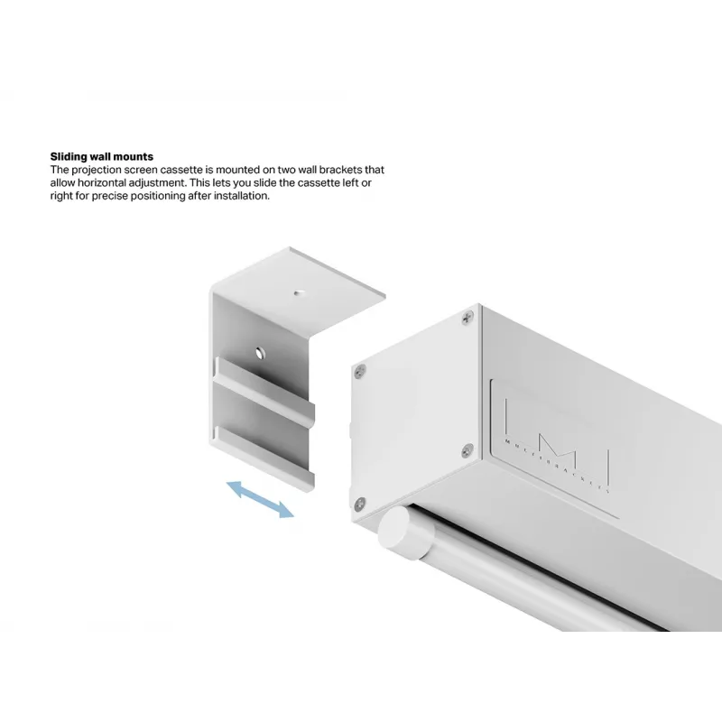 Multibrackets M 1:1 Manual Self-Lock Projection Screen Deluxe 240x240, 135 cali Biała Edycja