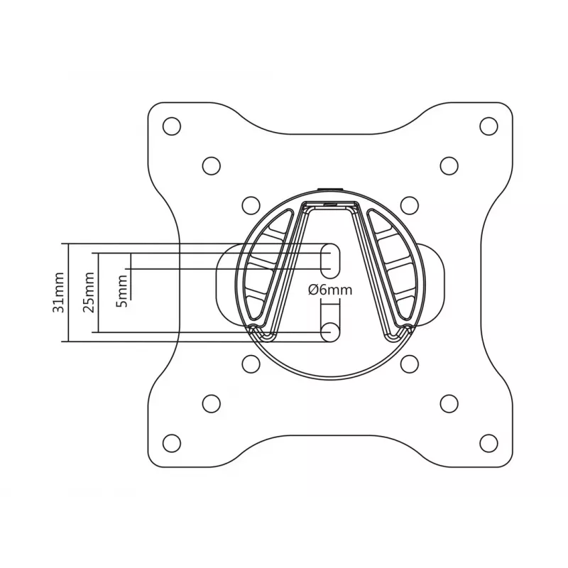 Uchwyt Full-Motion Multibrackets M VESA I 50 75 100