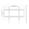 Multibrackets M Uniwersalny uchwyt ścienny HD 100 kg 900x600