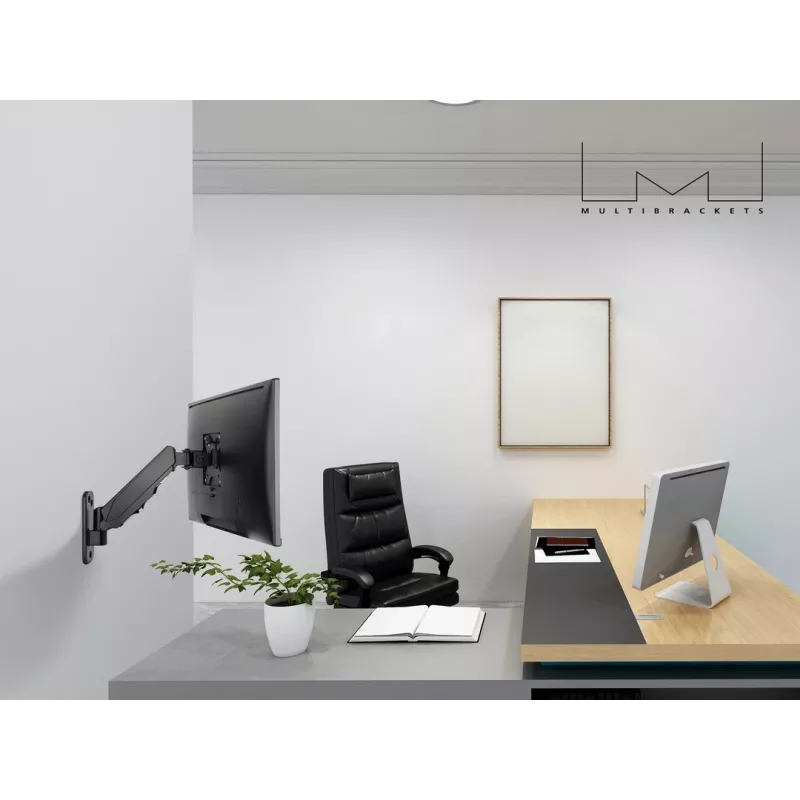 Multibrackets M Monitormount Wall Basic Single Czarny 8 kg 17-32 cale