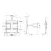 Multibrackets M Universal Flexarm Pro 60 kg Sound & Camera – uchwyt ścienny do telewizora 60 kg 55-85 cali