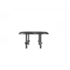Grommet base MULTIBRACKETS M Deskmount HD — aluminium housing, Czarny, Ø 21 cm, H 40 mm, 500 g