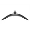 Grommet base MULTIBRACKETS M Deskmount HD — aluminium housing, Czarny, Ø 21 cm, H 40 mm, 500 g