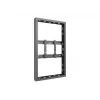 Multibrackets M Pro Series Obudowa 43 cale Mała Czarna Stal Pozioma/Pionowa