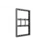 Multibrackets M Pro Series Obudowa 43 cale Mała Czarna Stal Pozioma/Pionowa