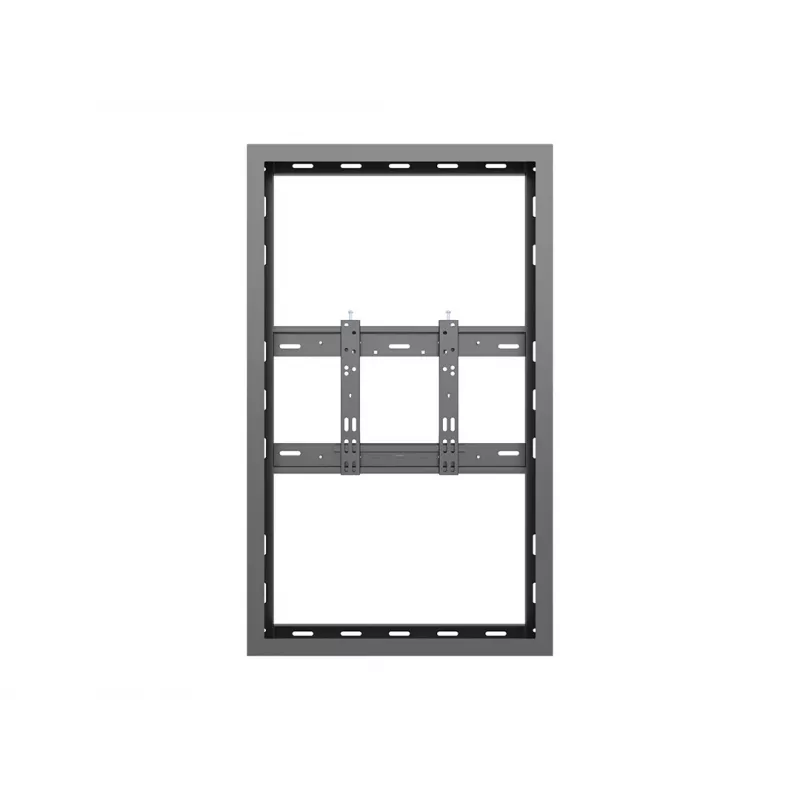 Multibrackets M Pro Series Obudowa 43 cale Mała Czarna Stal Pozioma/Pionowa