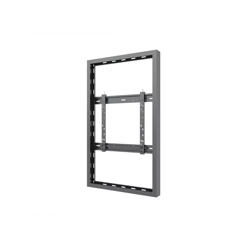 Multibrackets M Pro Series Obudowa 50 cali Ścienna Średnia Czarna Stal Pozioma/Pionowa