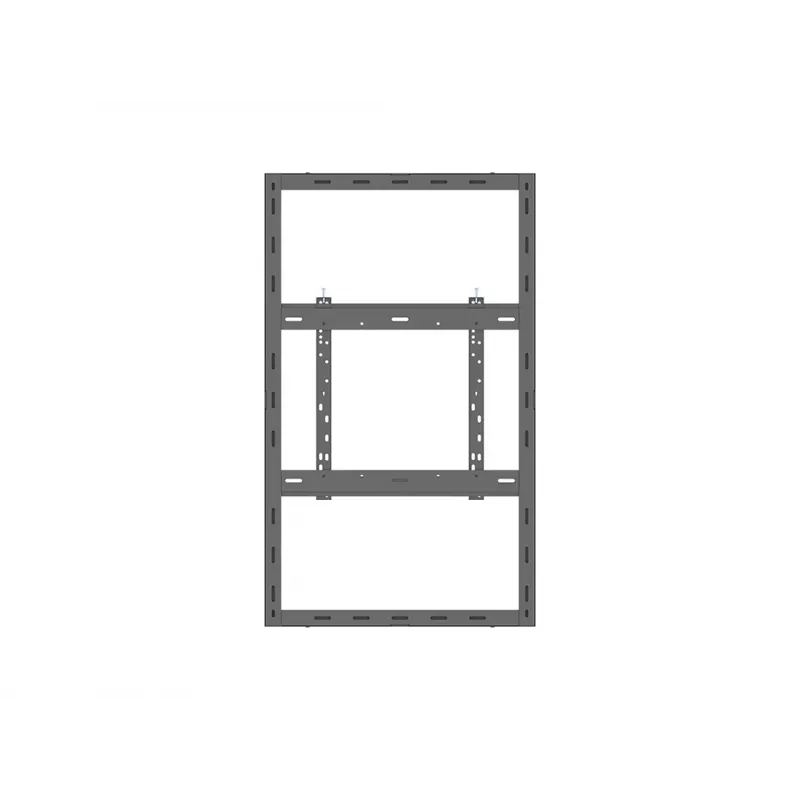 Multibrackets M Pro Series Obudowa 50 cali Ścienna Średnia Czarna Stal Pozioma/Pionowa