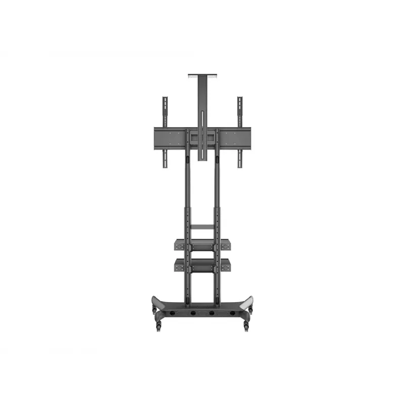 Stojak podłogowy do wyświetlaczy MULTIBRACKETS M Public Basic 180 Plus — obsługa 55–80 cali, maks. 90 kg, VESA 200x200–600x400, czarny