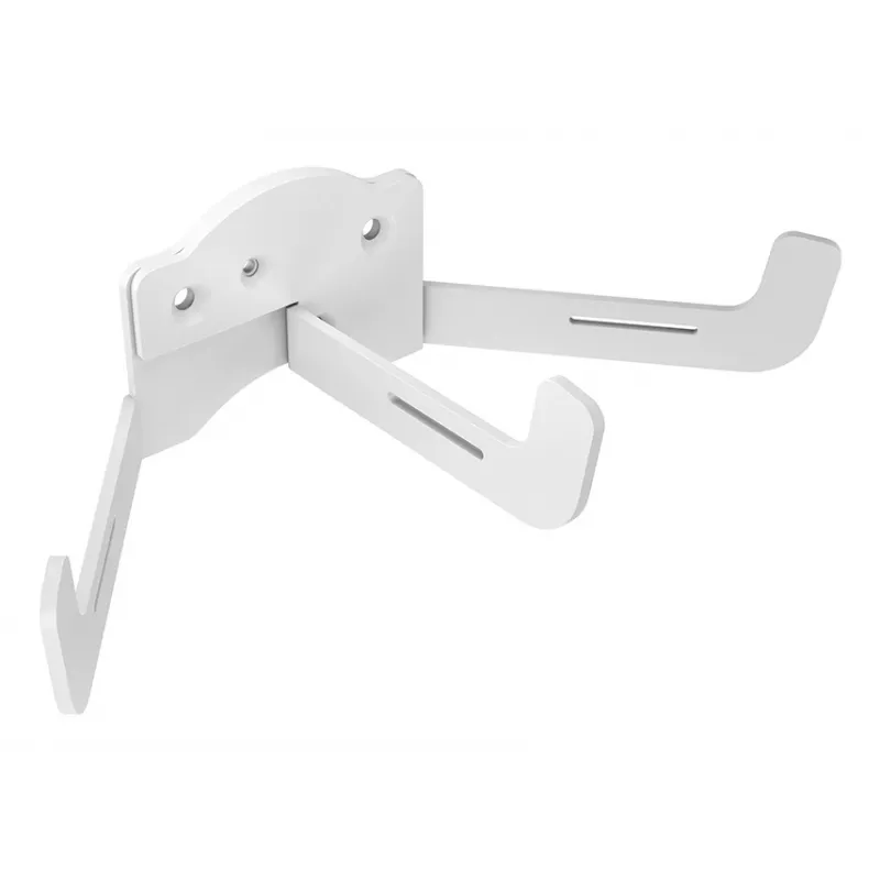 Wall kabel Management Multibrackets M Stal Biały — do zorganizowanego prowadzenia kabli