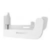 Wall kabel Management Multibrackets M Stal Biały — do zorganizowanego prowadzenia kabli