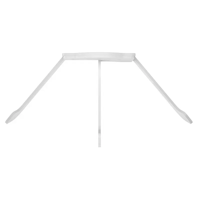 Wall kabel Management Multibrackets M Stal Biały — do zorganizowanego prowadzenia kabli