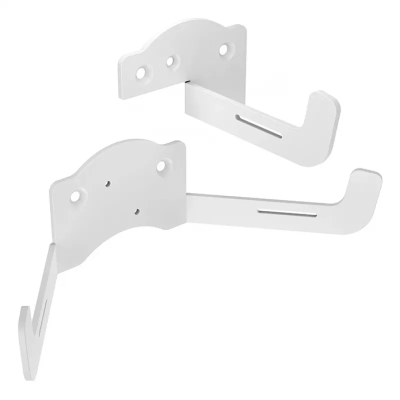 Wall kabel Management Multibrackets M Stal Biały — do zorganizowanego prowadzenia kabli