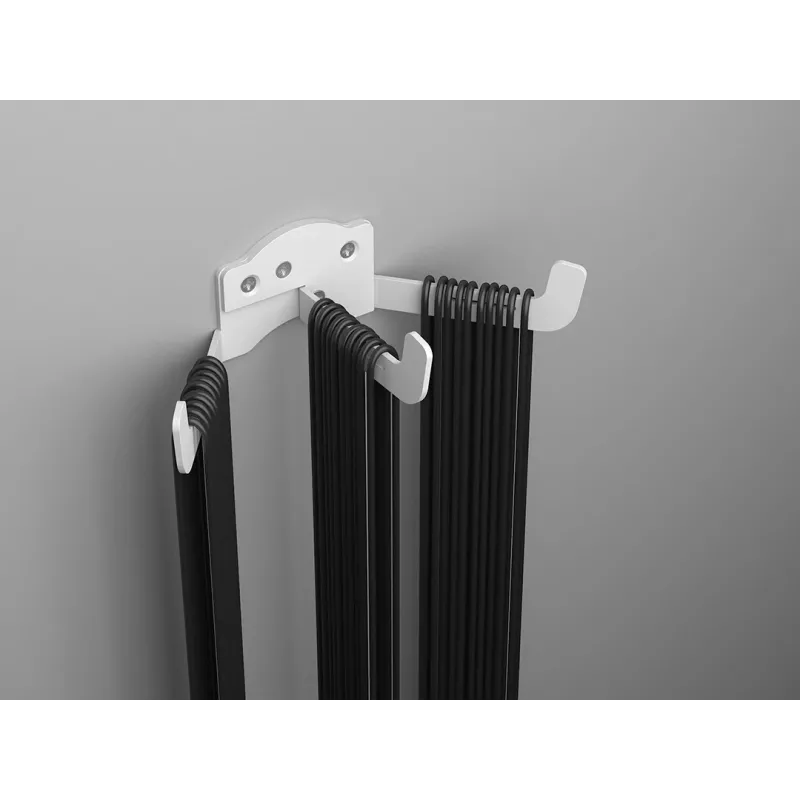Wall kabel Management Multibrackets M Stal Biały — do zorganizowanego prowadzenia kabli
