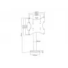Multibrackets M VESA Przykręcany uchwyt TV Turn 200 MAX 30 kg 23-43 cale