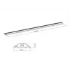 Multibrackets M Osłona kablowa podłogowa Czarny - szer. 139 mm - dł. 1100 mm