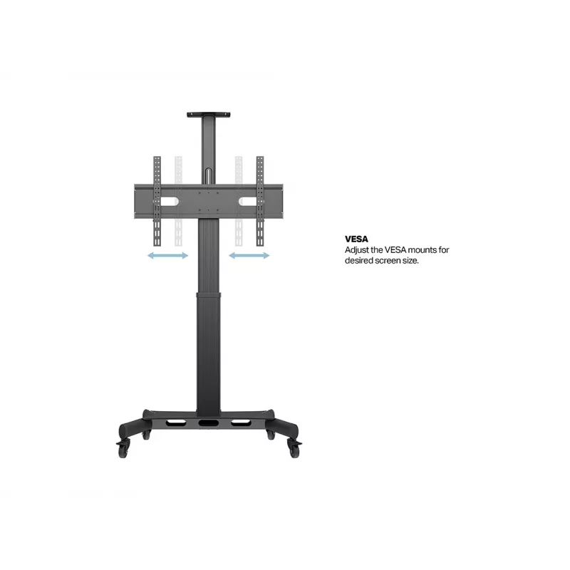 Multibrackets M Motorized Public Floorstand Single Pillar 170 HD
