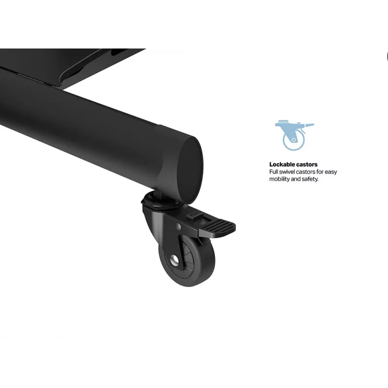 Multibrackets M Motorized Public Floorstand Single Pillar 170 HD