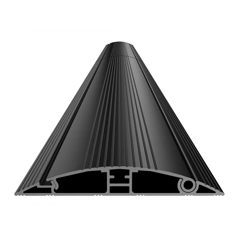 Osłona podłogowa na kable Multibrackets M kabel osłona Floor Czarny 139 mm szer. 2200 mm dł.
