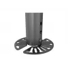 Uchwyt do kamery MULTIBRACKETS M Pro Series — uniwersalny uchwyt do kamer kopułkowych, stal, czarny, 135×55×72 mm