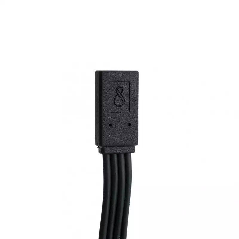 Przejściówka kablowa Ochno O-SBC-200-1 czarna TPE 32 g