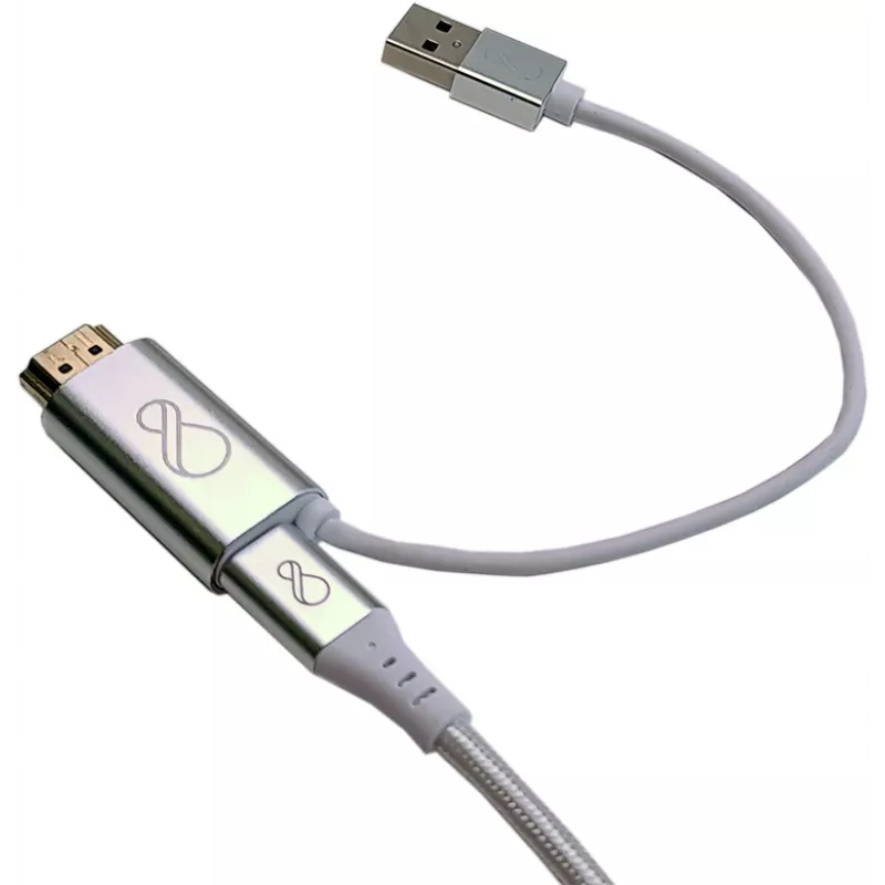 Ochno O-HDMI-TO-USBC-2 Adapter graficzny USB 3840 x 2160 pikseli Biały