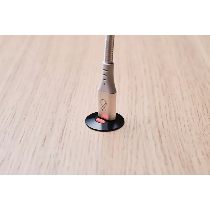 Kabel USB-C do USB-C Ochno O-USBG2-70-1 — USB 3.2 Gen 2, DP Alt Mode 1.4, męski-męski, pleciony, 0,7 m, biały