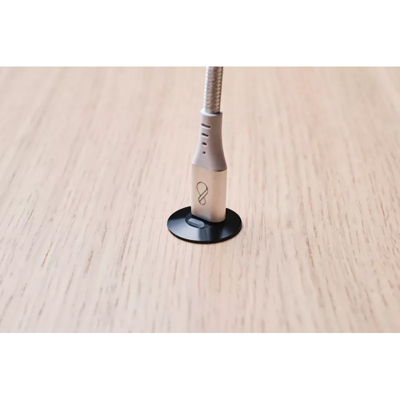 Kabel USB-C do USB-C Ochno O-USBG2-70-1 — USB 3.2 Gen 2, DP Alt Mode 1.4, męski-męski, pleciony, 0,7 m, biały