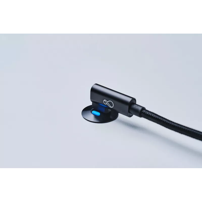 Kabel USB-C do USB-C Ochno O-USBG2-70-1 — USB 3.2 Gen 2, DP Alt Mode 1.4, męski-męski, pleciony, 0,7 m, biały