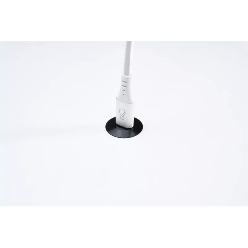 Kabel USB-C do USB-C Ochno O-USBG2-70-1 — USB 3.2 Gen 2, DP Alt Mode 1.4, męski-męski, pleciony, 0,7 m, biały