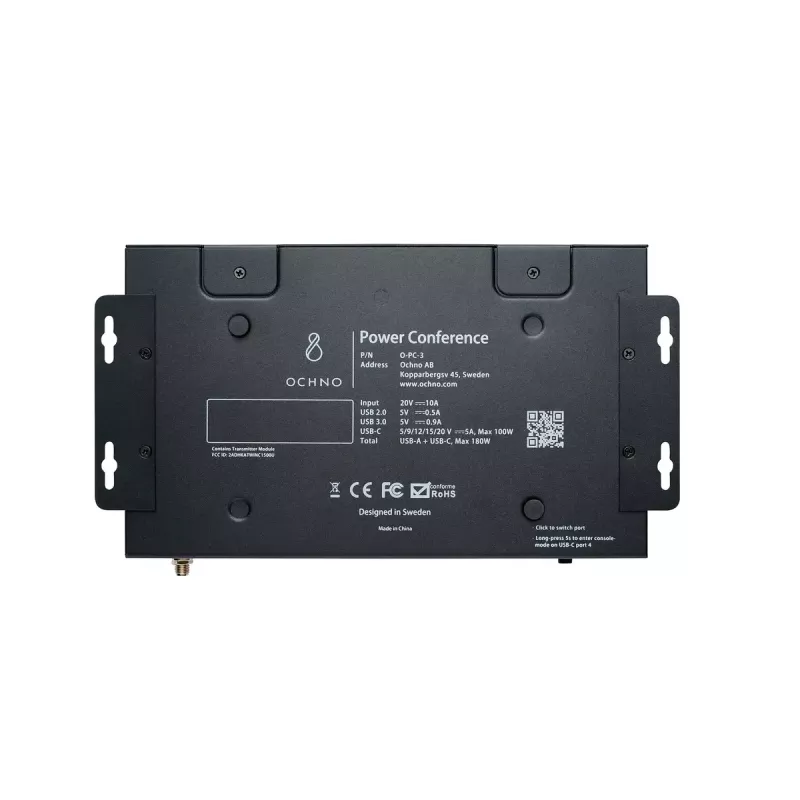 System konferencyjny Ochno Power Conference 3 Przewodowy USB 3.2 Type-C 4K Ultra HD