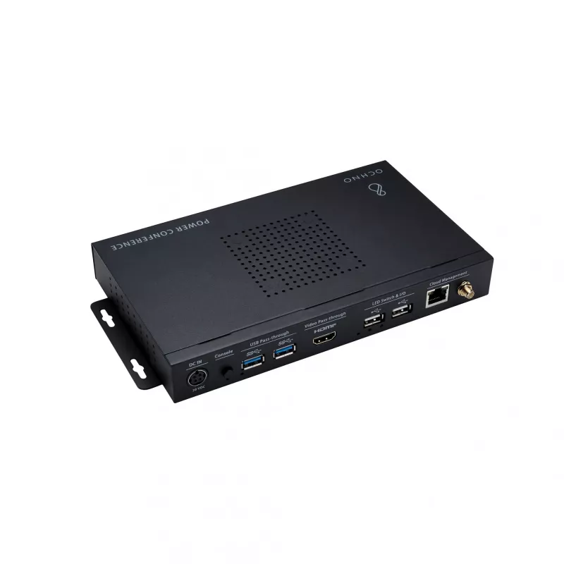 Ochno Power Conference 3 Single, przewodowy, USB 3.2 Gen 2 (3.1 Gen 2) Type-C, 100 W, 1.4/2.3, 10,100 Mbit/s, czarny