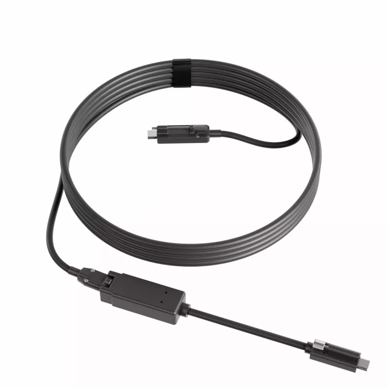 Przedłużacz USB-C Ochno O-EC-10 10 m z obsługą DisplayPort 1.4 Alt Mode