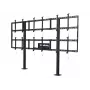 Peerless DS-S555-3X2 wózek/stojak multimedialny Czarny Stojak multimedialny