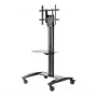Peerless SR575M wózek/stojak multimedialny Czarny Panel płaski