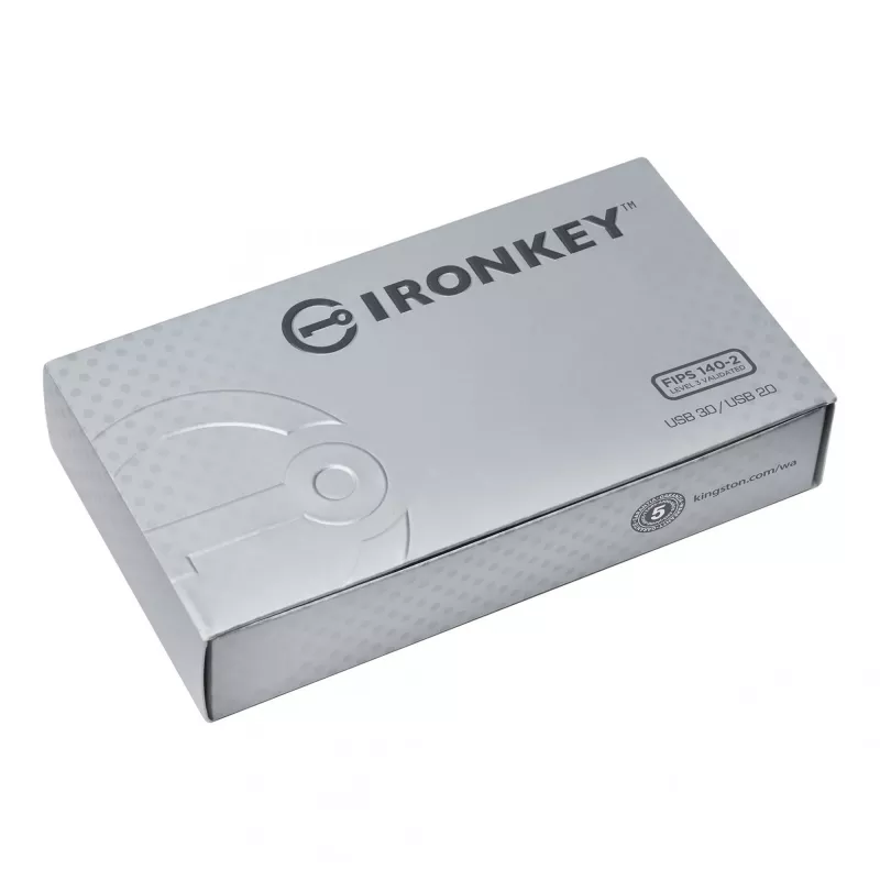 Kingston Technology IronKey 64 GB Basic S1000 – szyfrowany pendrive USB 3.0 z certyfikatem FIPS 140-2 poziom 3