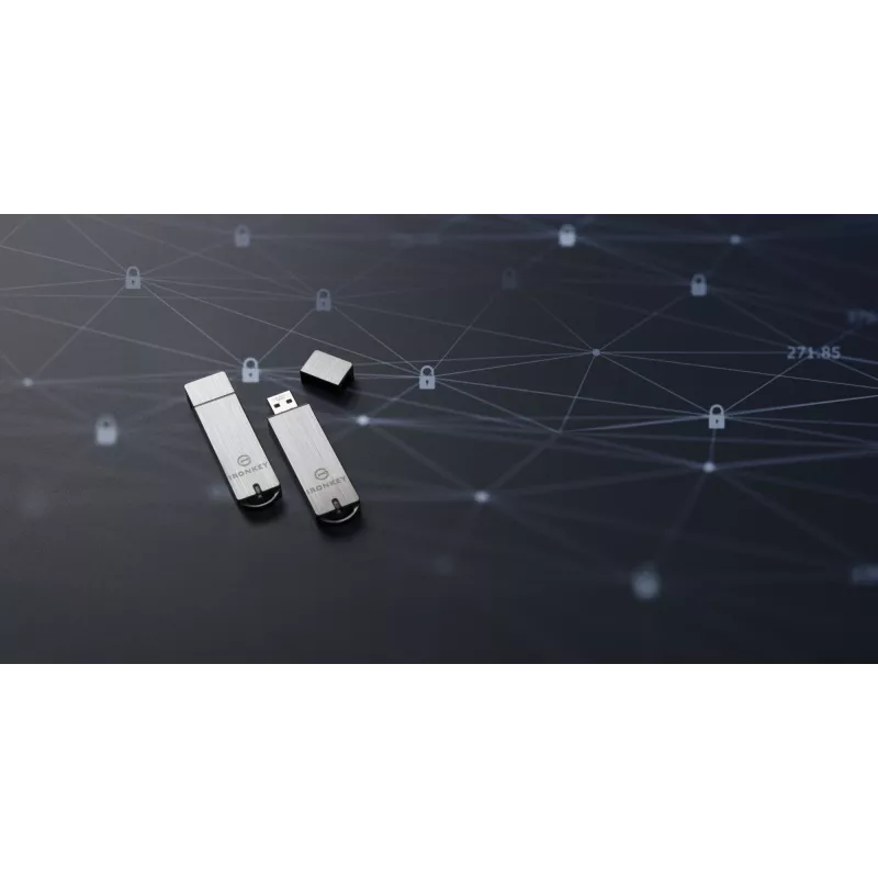 Kingston Technology IronKey 64 GB Basic S1000 – szyfrowany pendrive USB 3.0 z certyfikatem FIPS 140-2 poziom 3