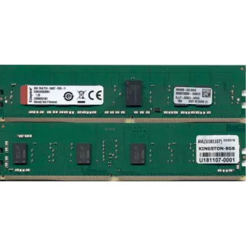 Kingston Server Premier - DDR4 - Modul - 8 GB - DIMM 288-PIN 2400 MHz / PC4-19200 CL17 1.2 V registriert ECC