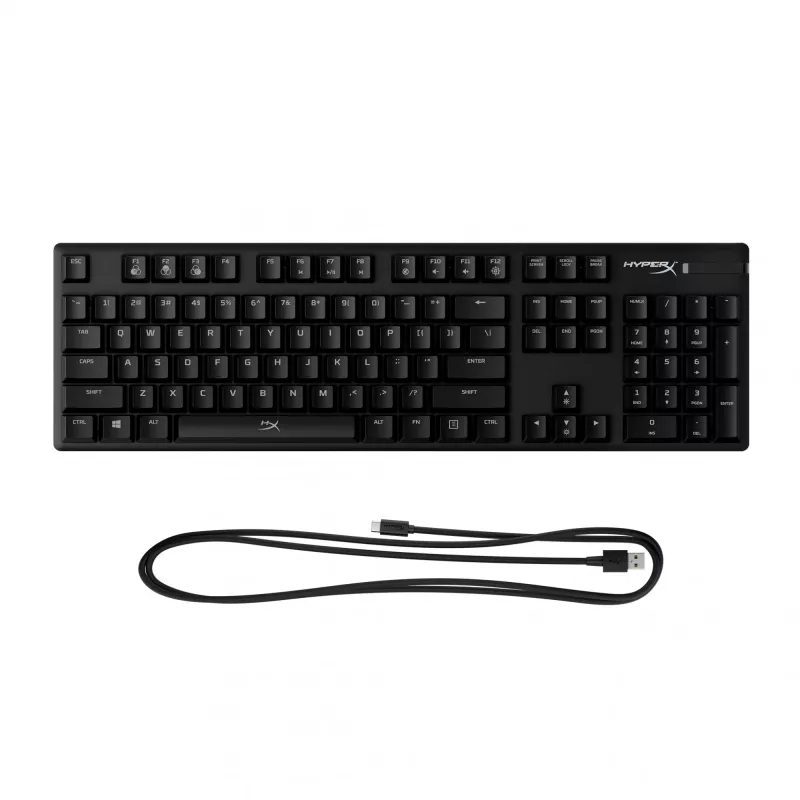 Klawiatura HyperX Alloy Origins Gaming USB QWERTY US English Czarna
