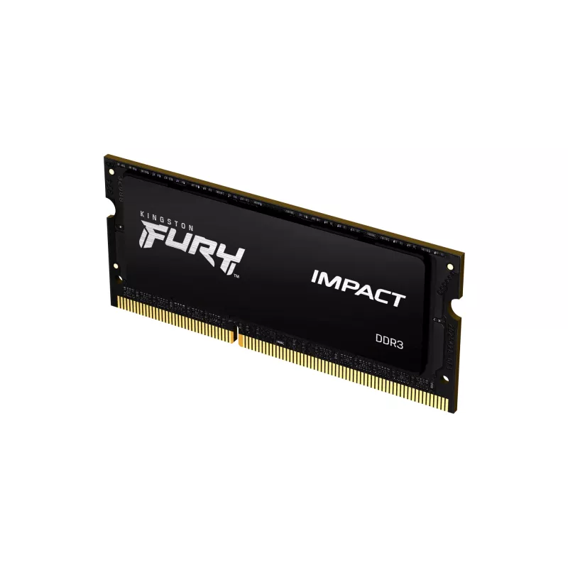 Kingston Technology FURY Impact moduł pamięci 4 GB 1 x 4 GB DDR3L 204-pin SO-DIMM
