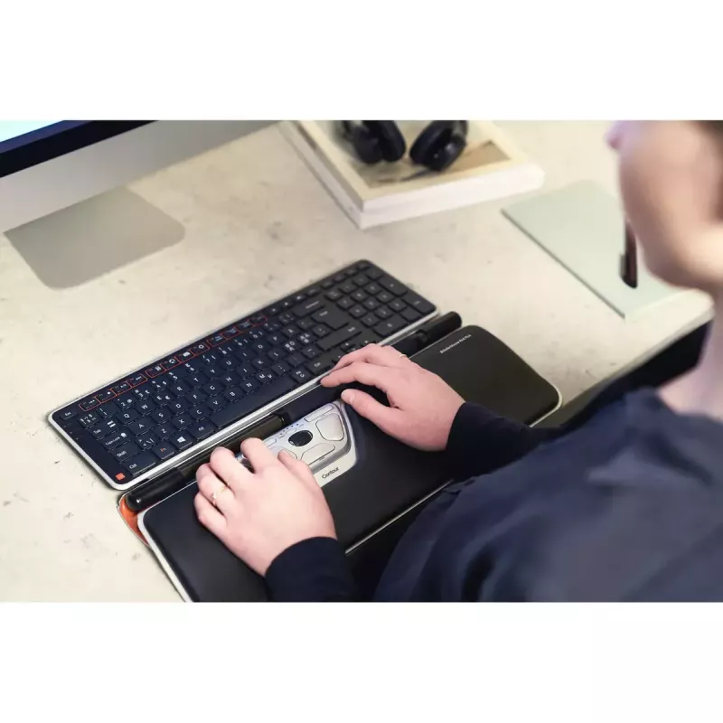 Contour Design Rollermysz czerwony Plus mysz przewodowa ergonomiczna USB-C 2800 DPI